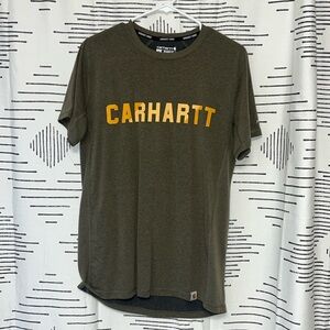 Carhartt force green shirt